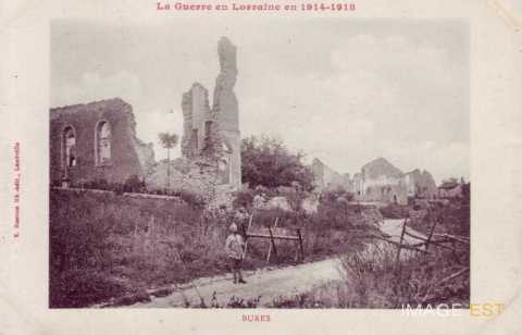Bures en ruines (Meurthe-et-Moselle)